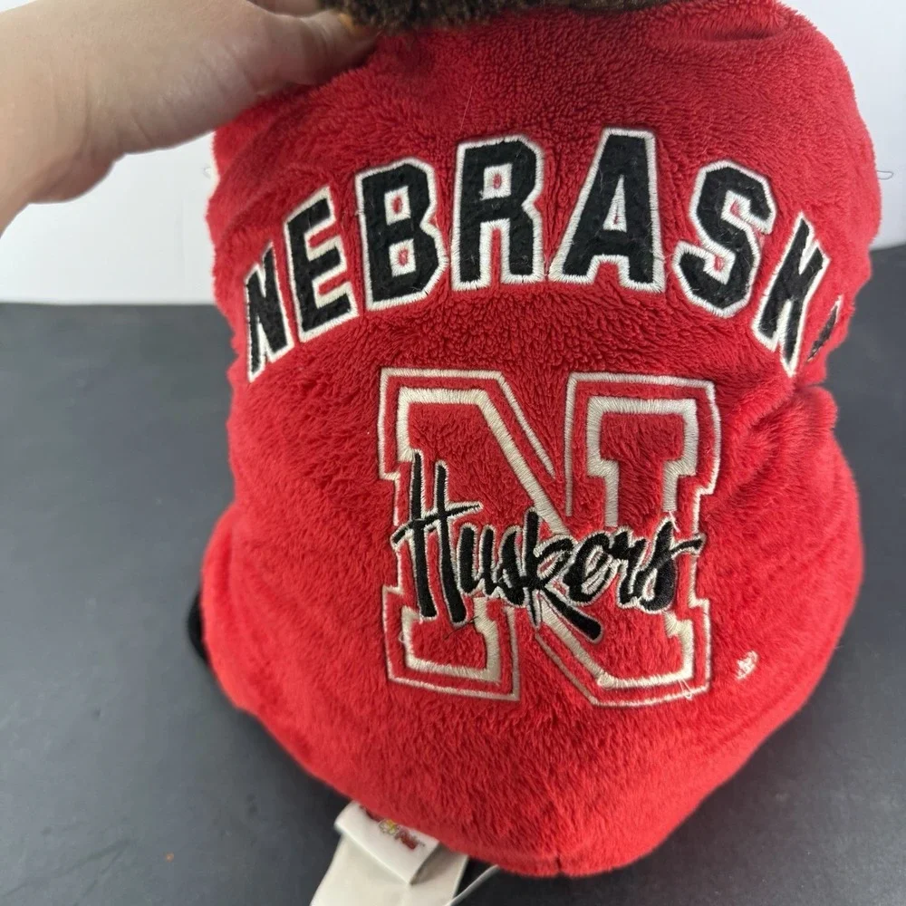 Vintage Nebraska Cornhuskers Herbie Husker mascot Pillow Pet